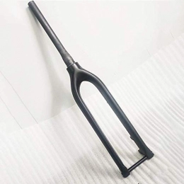 FWC Spares FWC 27.5 / 29 Inch Mountain Bike Fork / Mtb Forks, Hard Carbon Fork / Conical Stanchion Made Of Carbon Fiber 28.6 * 39.8 * 300 Mm / Opening 100 Mm / Shaft 100 * 15 Mm / Ud Mat