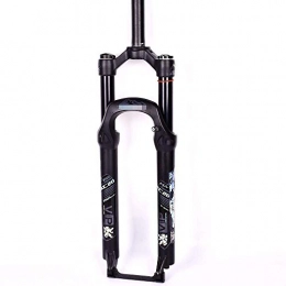 FWC Mountain Bike Fork FWC Bicycle Fork Mountain Bike Fork Mtb Forks 26 Inch Ultra-Light Mountain Bike Front Fork Off-Road Vehicle Gold Tube Black Tube Air Pressure Suspension Suspension