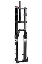 FWC Mountain Bike Fork FWC Mtb Bicycle Suspension Fork 27.5 29 Inch Downhill Fork Air Shock Absorber Disc Brake Dh Am Rebound Damping Straight 1-1 / 8"Hl Travel 135Mm Thru-Axle 15Mm