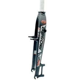 GADEED Spares GADEED M5EV Mountain Bike fork is suitable for 26 / 27.5er road / MTB Bicycle fork v brake fork matte Cycling Accessories (Color : M5EV black red)