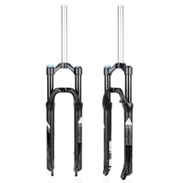 GAOTTINGSD Mountain Bicycle Fork MTB Ultralight Shoulder Control Aluminum Alloy 26 27.5 29 Inch Mountain Bike Air Fork Suspension (Colour: D, Size: 27.5 Inch)