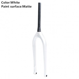 generies Mountain Bike Fork Generies 29er Carbon MTB Boost Fork Tapered 1-1 / 8" to 1-1 / 2" Disc Brake 110mm x 15mm Thru Axle Forks 29inch UD glossy / matte mountain bike 1 white matte