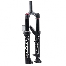 GNY Spares GNY mountain bike forks Bike Front Fork, Bicycle Downhill Suspension Fork Air Fork 27.5 / 29 Inch Aluminum Alloy Shock Absorber 15x110mm Thru Axle Travel 160mm (Color : B, Size : 26inch)