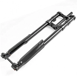 GNY Mountain Bike Fork GNY mountain bike forks Electric Bicycle Air Fork, 26 / 24 Inch DH MTB Bike Suspension Fork Cone Tube Double Shoulder Downhill Forks 15mm Through Axle 1-1 / 8" Threadless 160mm Stroke