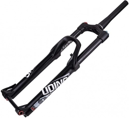 GNY Mountain Bike Fork GNY mountain bike forks Mountain Bike Suspension Fork, 27.5inch Cone Tube 39.8mm Manual Lockout Magnesium Alloy MTB Bicycle Air Fork 140mm Travel, Fork Width 15x110mm