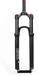 GUOFENG Mountain Bike Fork GUOFENG Fork Air Shock Fork 26 / 27.5 / 29In Suspension Forks Mountain Bicycle Front Fork 120mm Travel MTB Bicycle Suspension Fork (Color : Black, Size : 29inch)