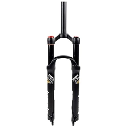 GYWLY Mountain Bike Fork GYWLY 26 / 27.5 / 29 Inch Bicycle Air Suspension Fork Straight Steerer Front Fork XC / MTB Travel 100mm QR Manual Lockout And Remote Lockou (Color : Black Hl, Size : 29in)