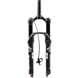GYWLY Mountain Bike Fork GYWLY 26 / 27.5 / 29 Mountain Bike Forks Bicycle Air Suspension Fork Travel 120mm 1-1 / 8" Hand / Remote Lockout QR 1880g (Color : RL, Size : 26in)