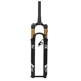 GYWLY Mountain Bike Fork GYWLY 27.5 / 29 Inch MTB Bicycle Aluminum Alloy Suspension Fork, Tapered Steerer MTB Front Fork Thru Axle 15 100mm Travel 120mm (Size : 29in)