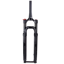 GYWLY Mountain Bike Fork GYWLY 27.5 / 29in MTB Bicycle Air Supension Front Fork With Rebound Adjust MTB Suspension Forks Travel 100mm 1-1 / 8" Thru Axle 15mm100 / 110mm Hand / Line Control (Color : HL(110MM), Size : 29in)