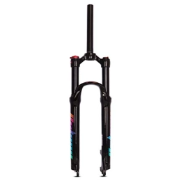 GYWLY Mountain Bike Fork GYWLY Bicycle Front Forks 26 / 27.5 / 29 Inch MTB 1-1 / 8", Magnesium Alloy Air Fork Travel: 120mm for MTB Bike, XC Offroad Bikes, Road Cycling (Size : 27.5 inches)