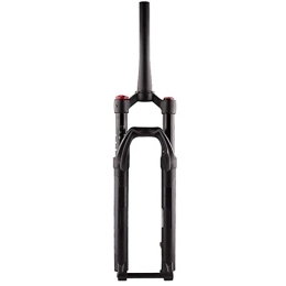 GYWLY Mountain Bike Fork GYWLY MTB Air Suspension Fork 27.5 29in Thru Axle 15mm Rebound Adjust Mountain Bike Front Forks Travel 100mm Shoulder Control Tapered Tube (Size : 29inch)