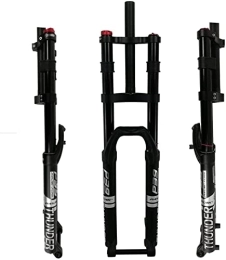 HAO KEAI Mountain Bike Fork HAO KEAI MTB Bicycle Suspension Fork 27.5" 29" Bike Suspension Fork Air Fork MTB 1-1 / 8" Straight Steerer 160mm Travel 15x100mm Axle Manual Lockout Bicycle Fork (Color : Silver, Size : 27.5")