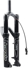 HAO KEAI Spares HAO KEAI MTB Bicycle Suspension Fork Bike Suspension Fork 26 / 27.5 / 29 Inch MTB Air Fork Mountain Bicycle Front Forks 34 Disc Brake 110mm Travel 1-1 / 8" HL / RL (Color : B-Black, Size : 26")