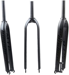 HAO KEAI Spares HAO KEAI MTB Bicycle Suspension Fork Bike Suspension Fork 26" 27.5" Aluminum Alloy MTB Bicycle Front Forks 29" For Mountain Bikes QR 9mm 730g (Color : Black, Size : 26in)