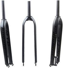 HAO KEAI Spares HAO KEAI MTB Bicycle Suspension Fork Bike Suspension Fork 26" 27.5" Aluminum Alloy MTB Bicycle Front Forks 29" For Mountain Bikes QR 9mm 730g (Color : Black, Size : 29in)