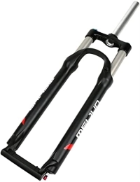 HAO KEAI Mountain Bike Fork HAO KEAI MTB Bicycle Suspension Fork MTB Bicycle Fork 26 / 27.5 Inch Air Suspension Fork Disc Brake Mountain Bike Fork QR 105mm Travel Straight 1-1 / 8" HL / RL (Color : A-Black, Size : 27.5inch)