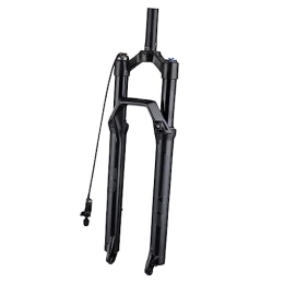 Harilla Mountain Bike Fork Harilla Mountain Bike Front Fork, Bicycle Shock Absorber, Front Fork, Damping Adjust, Bike Air Fork, Bicycle Forks for Riding Biking, Supplies, Line Control, 29inch Straight