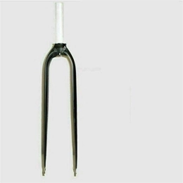 HaushaltKuche Spares HaushaltKuche Bicycle fork 26 / 27.5 / 29" Carbon / Aluminum Fork 1-1 / 8 Threadless Disc Brake MTB Bike Rigid Fork brake forks (Color : 26 inch black)