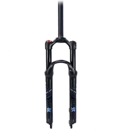 HaushaltKuche Mountain Bike Fork HaushaltKuche Bicycle fork 26 / 27.5 / 29" MTB Bicycle Suspension Fork 1-1 / 8'' 120mm Travel Bike Fork Straight Aluminum Forks Ultralight Cycling Parts (Color : 29 Black)