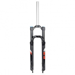 HEJINXL Mountain Bike Fork HEJINXL Mountain Bike Forks, Air Suspension Fork Double Shoulder Control 26, 27.5 Inches Air Shock Absorber Bicycle Disc Brake Travel 100mm (Color : C, Size : 26 inches)