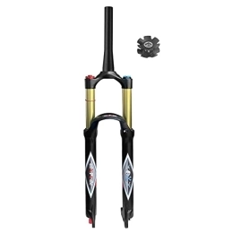 HerfsT Spares HerfsT 26 / 27.5 / 29 inch Bicycle MTB Suspension Front Fork 140mm Travel, Rebound Adjust 1-1 / 8 Straight / Tapered Tube Manual / Remote Lockout Mountain Bike Air Fork