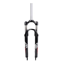 HerfsT Spares HerfsT Bike Alloy Suspension Fork Mechanical Spring Forks, for 26" 27.5 Inch 29er Bicycle Travel 100mm - Black