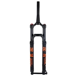 HerfsT Spares HerfsT MTB Bicycle Magnesium Alloy Suspension Fork 27.5 / 29 Inch，Cone Shock Absorber Front Fork Black / Orange