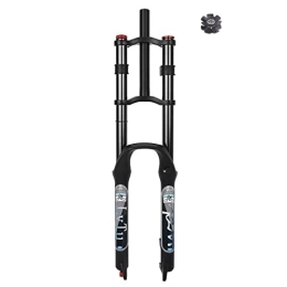 HerfsT Spares HerfsT MTB Bike Front Fork 26 27.5 29 Inch, DH Air Suspension Shock Absorber Straight Tube Ultralight Rebound Adjust with Manual Lockout