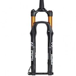 HHH Spares HHH 26 / 27.5 / 29 Inch Suspension Fork 100 Mm Bicycle MTB Fork Carbon Steerer Tube Mountain Bike Fork for Bicycle (Size : 26) (Size : 29inch)