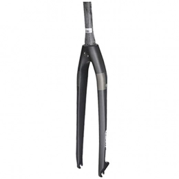 HHH Spares HHH Suspension Bike Forks Bike Suspension Fork Mountain Bike Front Fork Cone Tube Mountain Bike Full Carbon Front Fork Carbon Fiber Material(26 / 27.5 / 29 Inches) (Color : Gray, Size : 26-inches)