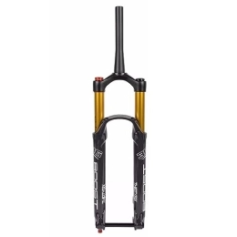 HIMALO Spares HIMALO 27.5 29 Inch Mountain Bike Suspension Fork Travel 140mm Air Fork 1-1 / 2 Tapered Tube Boost MTB Fork Rebound Adjustable Manual Lockout XC / DH / AM (Color : Gold, Size : 27.5'')
