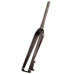HIMALO Spares HIMALO Carbon Rigid Fork 26 / 27.5 / 29 MTB Rigid Fork Straight / Tapered Mountain Bike Fork QR Disc Brake Fork Threadless Lightweighting (Color : Tapered, Size : 27.5'')