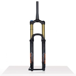 HIMALO Spares HIMALO DH MTB Air Fork 27.5 / 29 Downhill Mountain Bike Suspension Forks Travel 160mm Thru Axle 15 * 110mm Boost Tapered Fork Rebound Adjust, Gold (Color : Manual, Size : 27.5'')