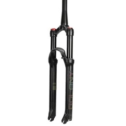 HIOD Spares HIOD Bicycle Fork Damping Adjustment Air Pressure Shock Absorption Suspension Shoulder Control Straight Tube / Cone Tube Bike Fork, Black-A, 29-inch