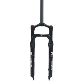HIOD Mountain Bike Fork HIOD Fat Snow Bike Fork Straight Air Pressure Suspension Snowmobile Front Fork with Shoulder Control 26 inch