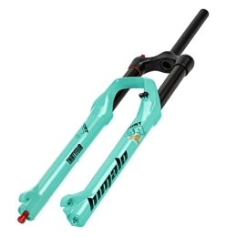 HSQMA Spares HSQMA Mountain Bike Suspension Fork 26 / 27.5 / 29 Disc Brake MTB Air Fork Travel 140mm Rebound Adjust 1-1 / 8'' Straight Front Fork Quick Release 9mm Manual Lockout (Color : Green, Size : 29inch)