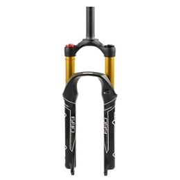 HSQMA Mountain Bike Fork HSQMA Mountain Bike Suspension Fork 26 27.5 29 Inch MTB Air Fork Travel 110mm Magnesium Alloy Bicycle Front Fork 1-1 / 8" Straight Quick Release (Color : Manual, Size : 29'')
