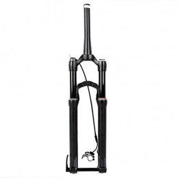 HUANGB Spares HUANGB 27.5inch 29inch Suspension Fork Shock Absorber MTB 1-1 / 8" Air Fork Travel 100mm Remote Lock Out