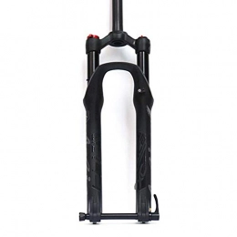 HUANGB Spares HUANGB Cycling Suspension Fork 26 / 27.5 Inch Mountain Bike Double Air Chamber Front Fork Bicycle Shoulder Control, C-27.5inch