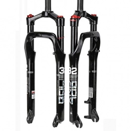 HUANGB Mountain Bike Fork HUANGB MTB Suspension Fork Suspension Fork 26 Inch Stroke 100 Mm Fold Bicycle MTB Fork Carbon Tube MTB Mountain