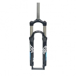 HWL Mountain Bike Fork HWL 26 27.5 Inch Suspension Fork, MTB Bike Bicycle Cycling Conical Tube Disc Brake Remote Control Adjustable Steerer Travel 100mm (Color : B, Size : 27.5 INCH)