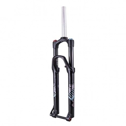 HWL Mountain Bike Fork HWL MTB Suspension Fork 27.5 Inch, Magnesium Alloy Straight Tube Cycling Damping Adjustment 29" 1-1 / 8" Unisex's Travel 120mm (Size : 27.5 inch)