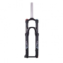 HWL Mountain Bike Fork HWL Suspension Forks 27.5 Inch, MTB Bicycle Gas Fork Straight Tube Magnesium Alloy Damping Adjustment Disc Brake Travel 120mm (Size : 27.5INCH)