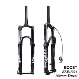 Hyl Spares Hyl Mountain Bicycle Suspension Fork MTB Suspension Air Fork 27.5 29 Inch Mountain Bike Front Suspension Fork Bicycle Shock Absorber Forks Rebound Adjust (Size : 27.5Inch)