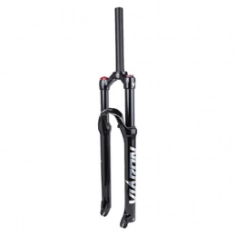 hyywmgx Mountain Bike Fork hyywmgx 26 / 27.5 / 29 Inch MTB Mountain Bike Suspension Fork Bicycle Cycling Front Forks Black, Titanium / Silver Label (A 27.5 inches)