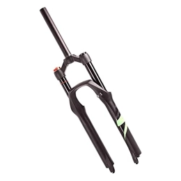 HZYDD Mountain Bike Fork HZYDD 26" 27.5inch 29in Cycling Front Suspension Fork, 1-1 / 8" MTB Bike Air Forks Shock Absorber - 120MM Travel for MTB AM XC, Green, 27.5inch