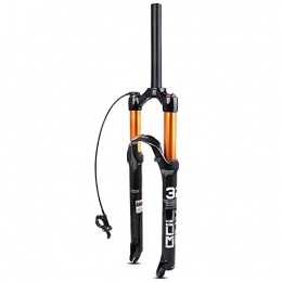 HZYDD Mountain Bike Fork HZYDD Mountain Bike Forks 26 / 27.5 / 29In Suspension Fork, Remote Lockingfront Fork Quick Release MTB Front Forks, Straight Tube, 26inch