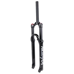 HZYDD Spares HZYDD Straight Tube Mountain Bike Suspension Fork Suspension 26 / 27.5 / 29 Inches, 1-1 / 8"Bicycle Air Fork Fast Release 120mm Stroke, 27.5inch