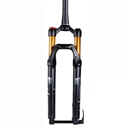 ITOSUI Spares ITOSUI 26 27.5 29 Inch MTB Air Suspension Fork Thru Axle 15 * 100mm Travel 100mm Mountain Bike Front Forks 1-1 / 2" Tapered Tube Shoulder Control Magnesium +Aluminum Alloy